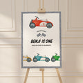 Cars  Kids Birthday - Welcome Sign