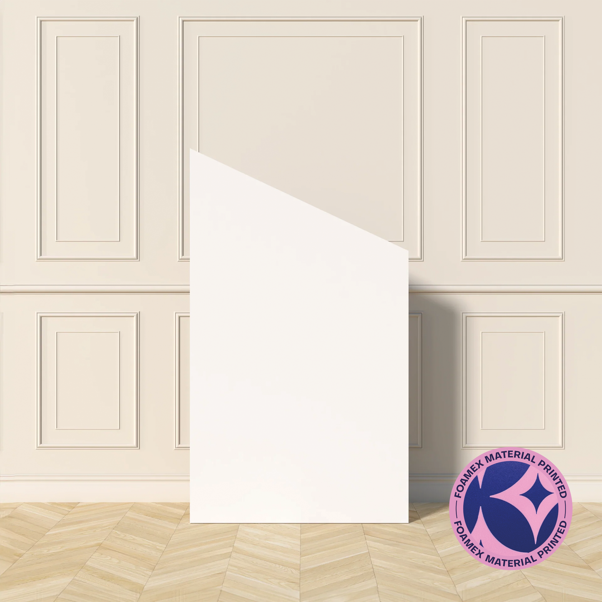 Custom DIagonal Backdrop Print