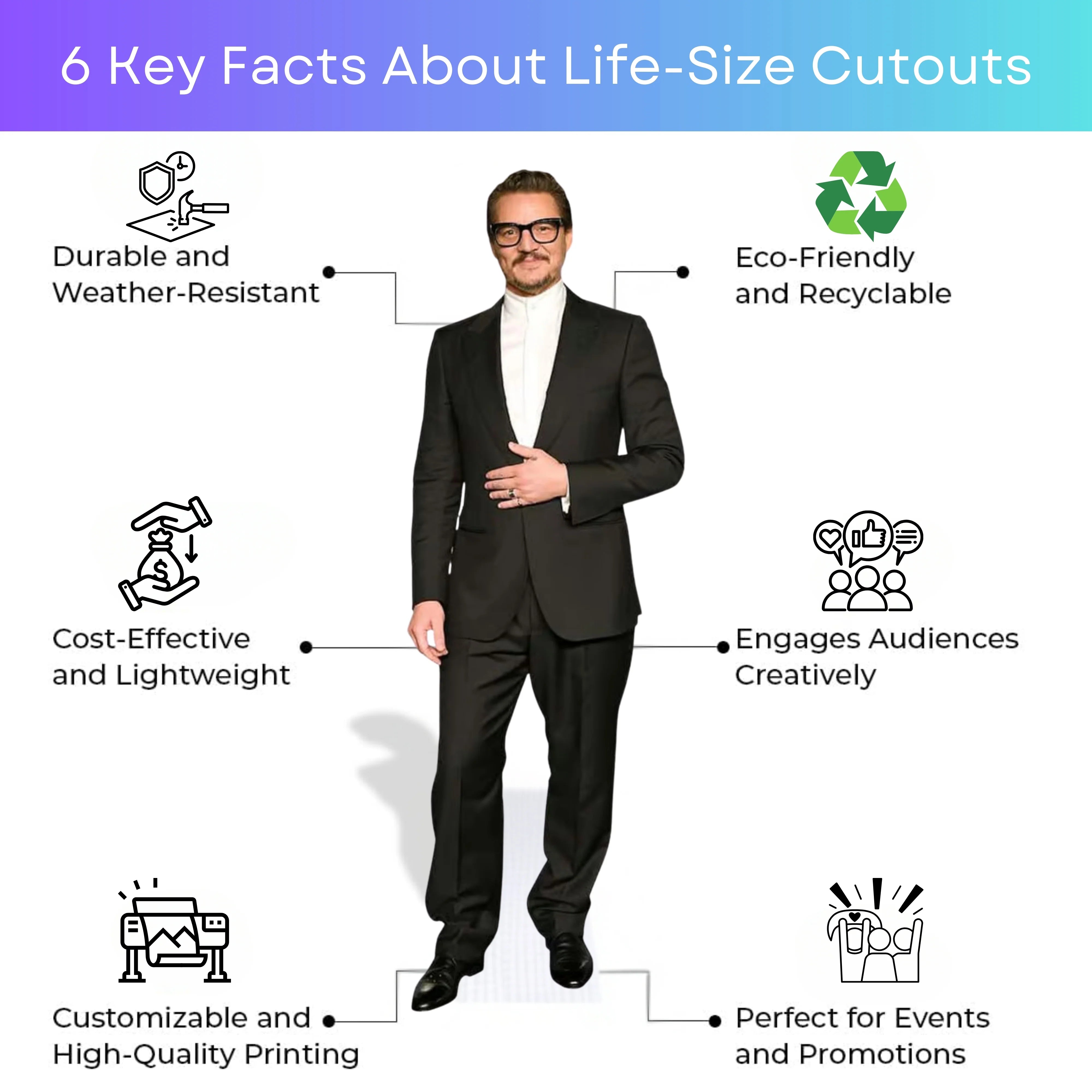 Custom Life Size Cutout Standee